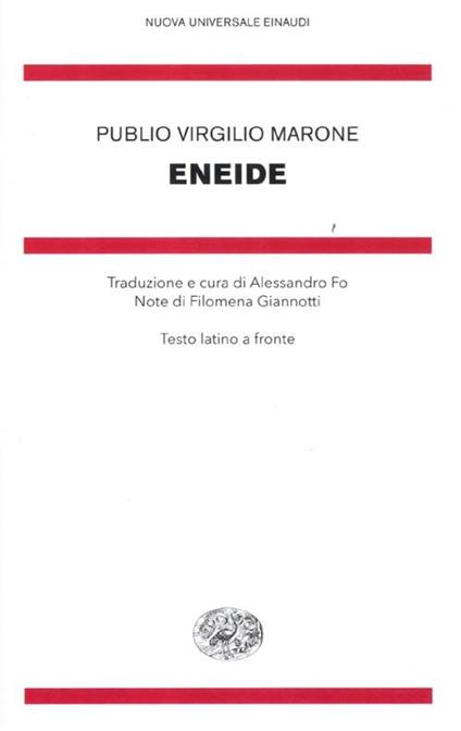 Eneide. Testo latino a fronte - Publio Virgilio Marone - copertina