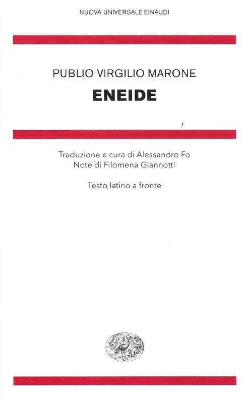 Eneide. Testo latino a fronte - Publio Virgilio Marone - copertina