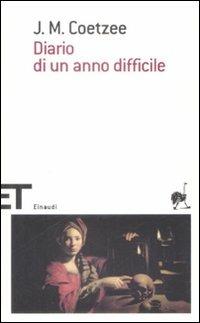 Diario di un anno difficile - J. M. Coetzee - copertina