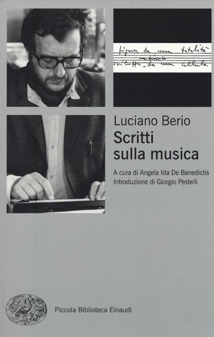 Scritti sulla musica - Luciano Berio - copertina