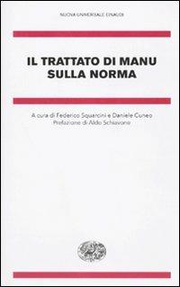 Il trattato di Manu sulla norma - copertina