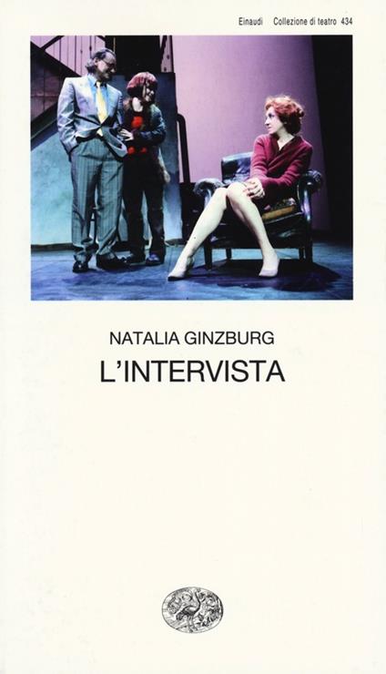 L' intervista - Natalia Ginzburg - copertina
