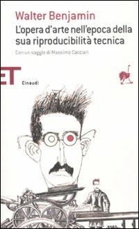 L'opera d'arte nell'epoca della sua riproducibilità tecnica - Walter Benjamin - copertina