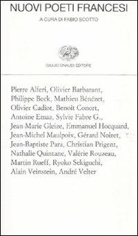Nuovi poeti francesi - copertina