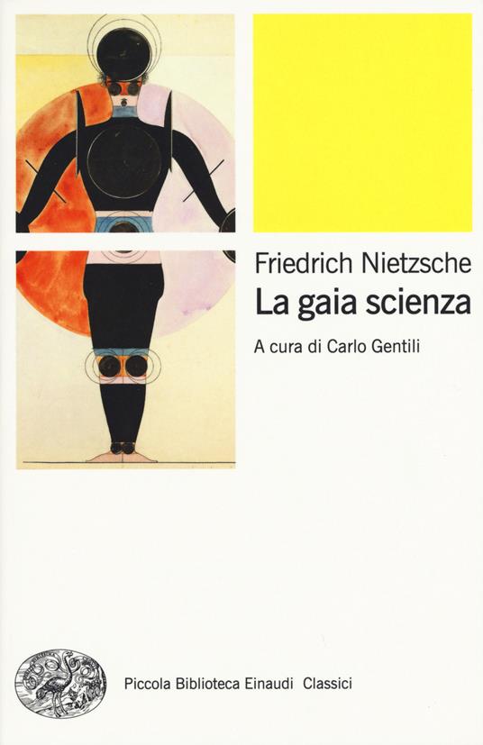 La gaia scienza - Friedrich Nietzsche - copertina