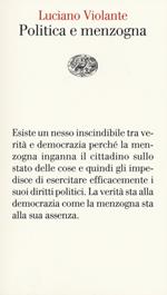 Politica e menzogna