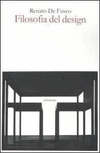 Libro Filosofia del design Renato De Fusco