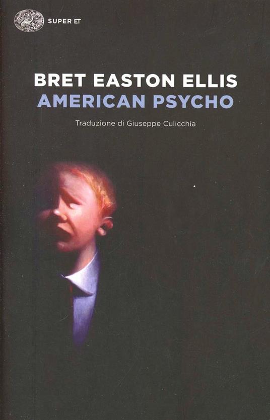 American psycho - Bret Easton Ellis - copertina