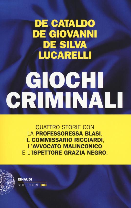 Giochi criminali - copertina