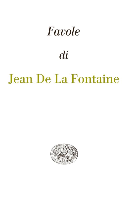 Favole - Jean de La Fontaine - copertina