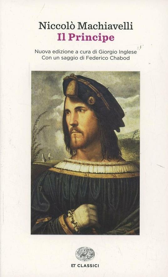 Il principe - Niccolò Machiavelli - copertina