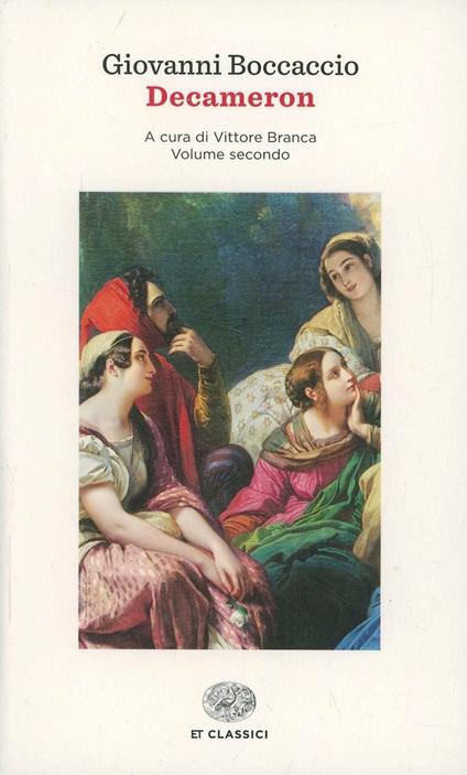 Decameron - Giovanni Boccaccio - copertina