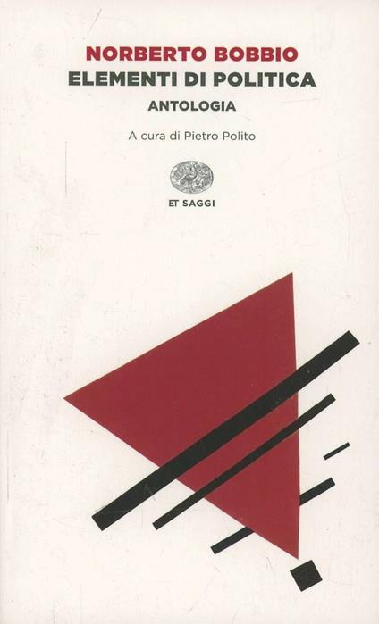 Elementi di politica. Antologia - Norberto Bobbio - copertina