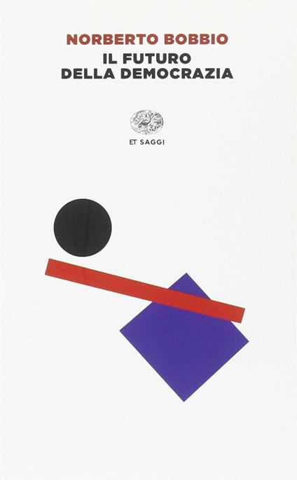 Il futuro della democrazia - Norberto Bobbio - copertina