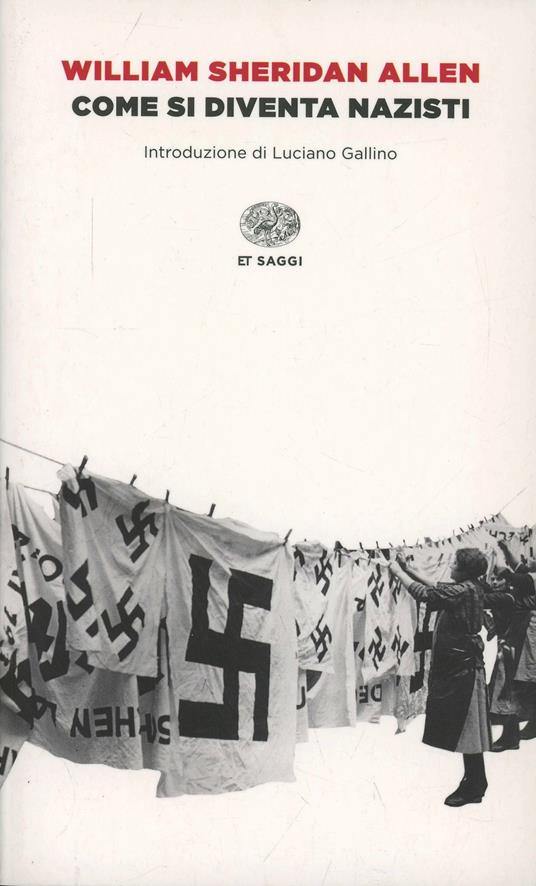 Come si diventa nazisti - William Sheridan Allen - copertina
