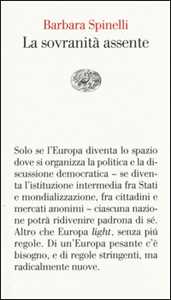 La sovranità assente