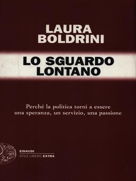 Lo sguardo lontano - Laura Boldrini - 3