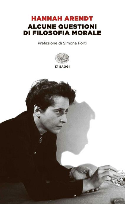 Alcune questioni di filosofia morale - Hannah Arendt - copertina