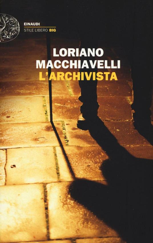 L'archivista - Loriano Macchiavelli - copertina