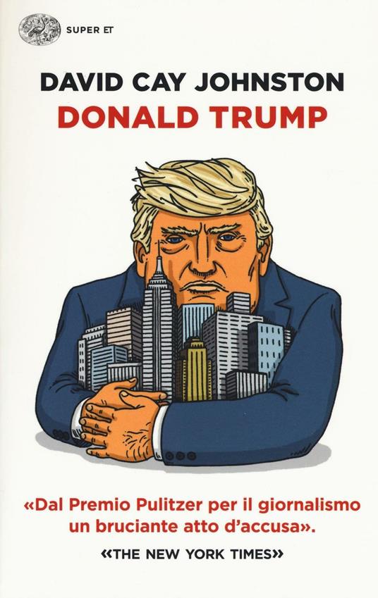 Donald Trump - David Cay Johnston - copertina