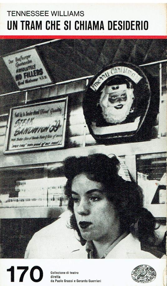 Un tram che si chiama Desiderio - Tennessee Williams - copertina