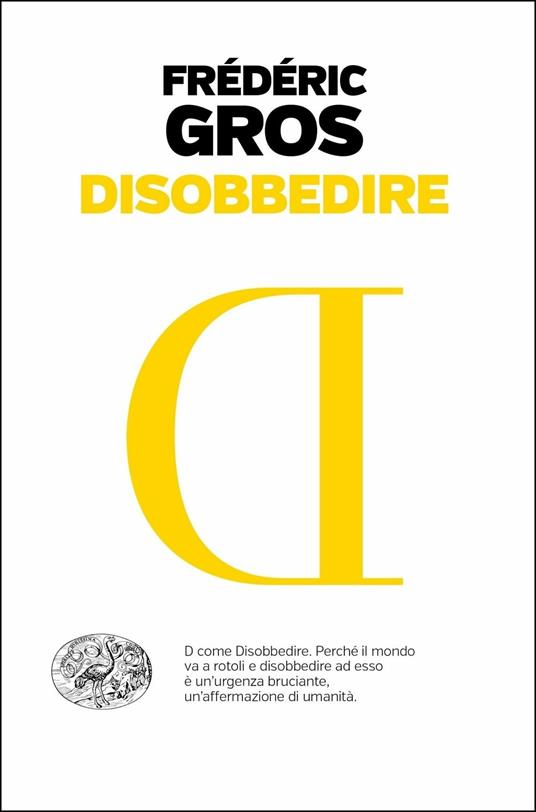 Disobbedire - Frédéric Gross - copertina