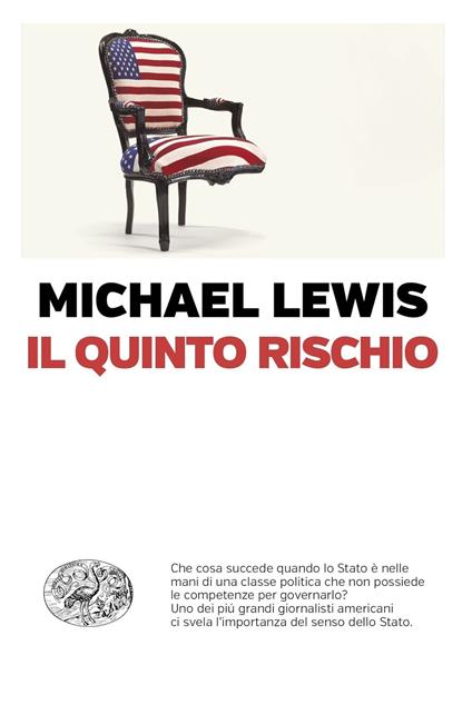 Il quinto rischio - Michael Lewis - copertina