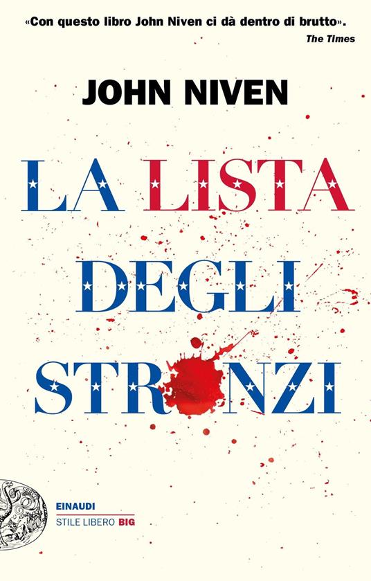 La lista degli stronzi - John Niven - copertina