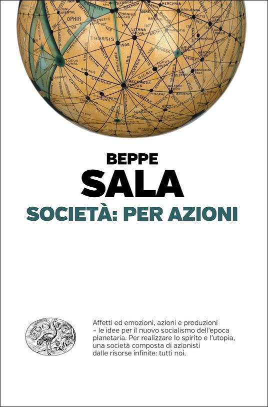 Società: per azioni - Beppe Sala - copertina