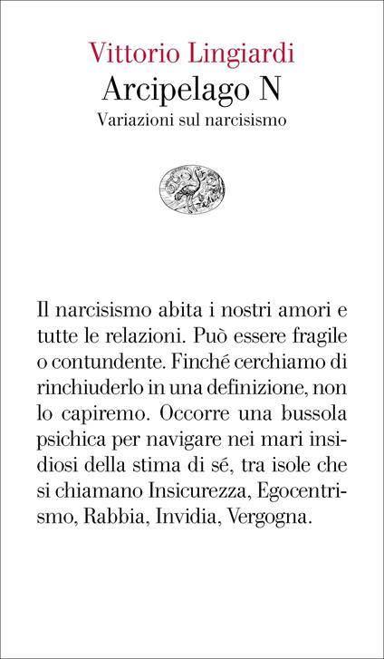 Arcipelago N. Variazioni sul narcisismo - Vittorio Lingiardi - copertina