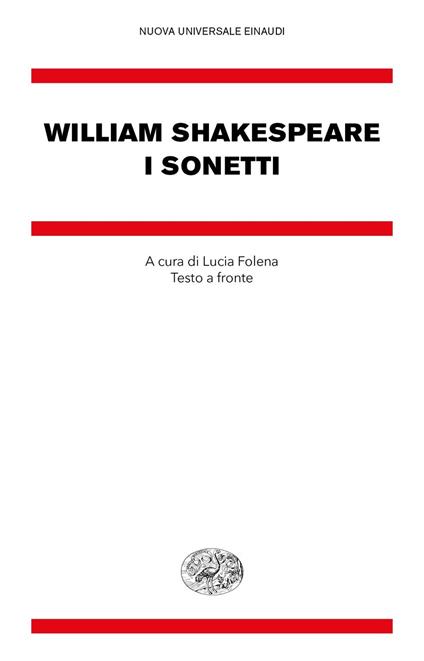 I sonetti. Testo inglese a fronte - William Shakespeare - copertina