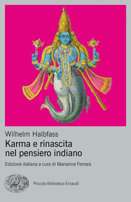 Karma e rinascita nel pensiero indiano - Wilhelm Halbfass - copertina