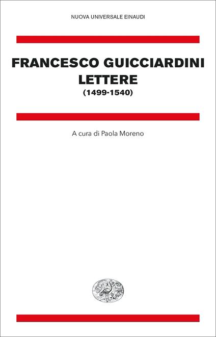 Lettere (1499-1540) - Francesco Guicciardini - copertina
