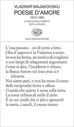 Poesie d'amore 1913-1930