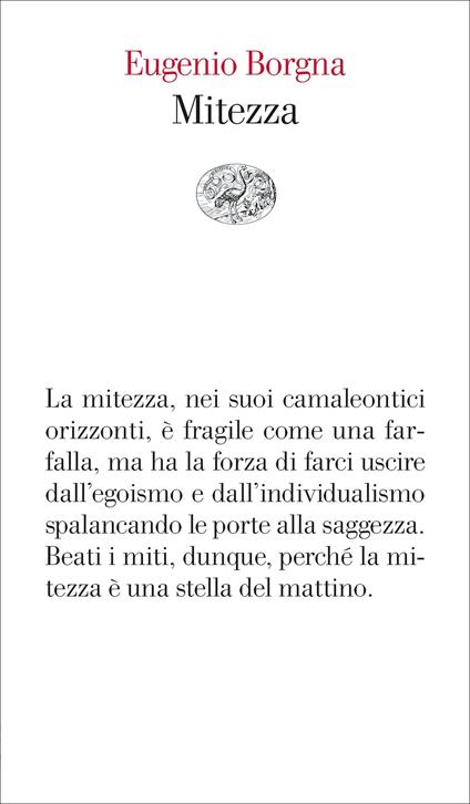 Mitezza - Eugenio Borgna - copertina