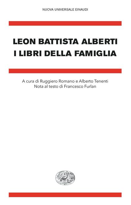 I libri della famiglia - Leon Battista Alberti - copertina