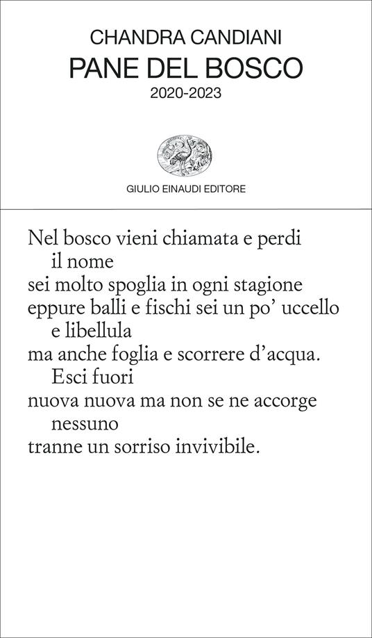 Pane del bosco. 2020-2023 - Chandra Candiani - copertina