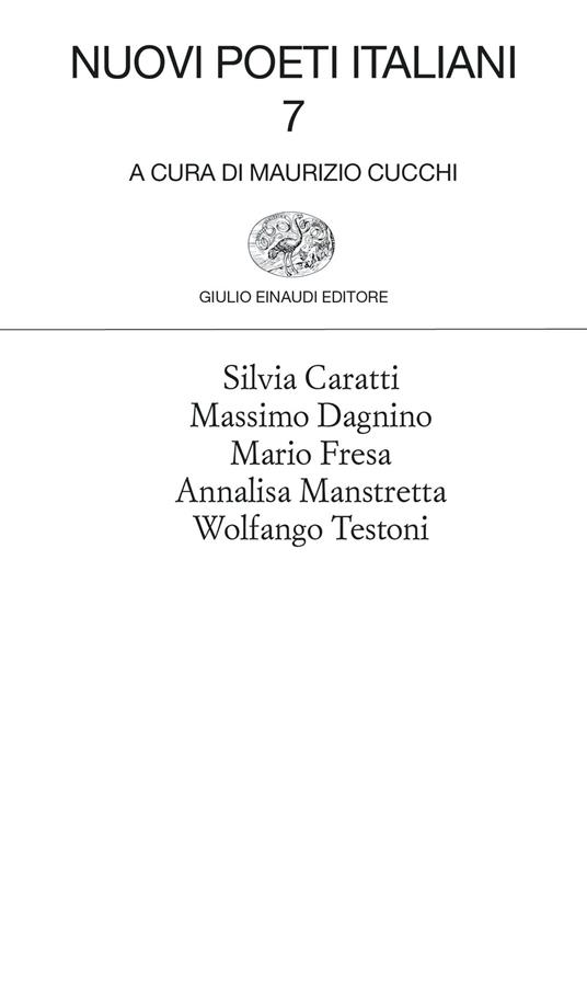 Nuovi poeti italiani. Vol. 7 - copertina