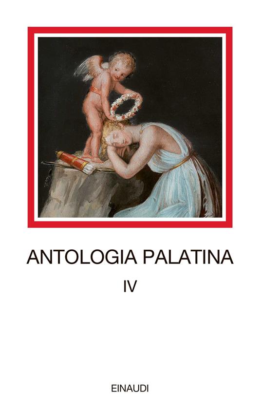 Antologia palatina. Testo greco a fronte. Vol. 4: Libri XII-XVI - copertina