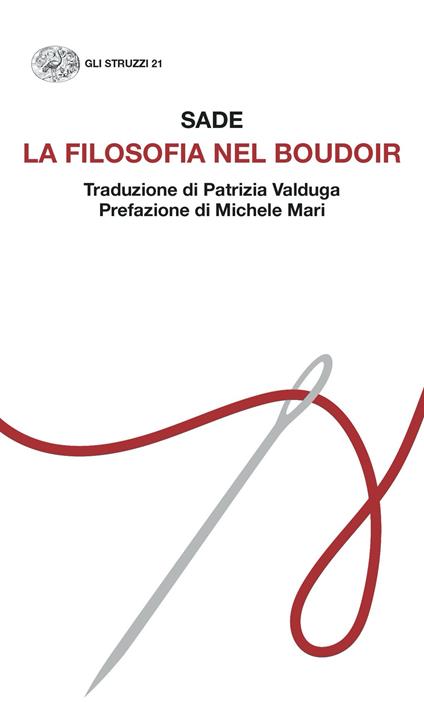 La filosofia nel boudoir - François de Sade - copertina