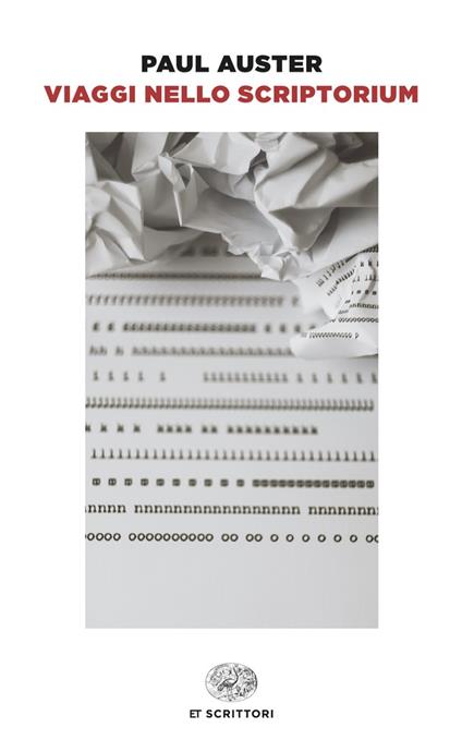 Viaggi nello scriptorium - Paul Auster - copertina