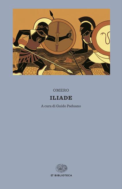 Iliade. Testo greco a fronte - Omero - copertina