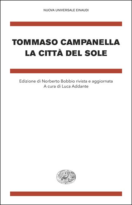 La Città del sole - Tommaso Campanella - copertina
