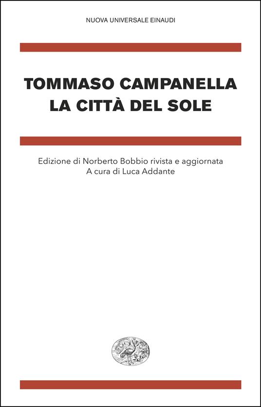 La Città del sole - Tommaso Campanella - copertina