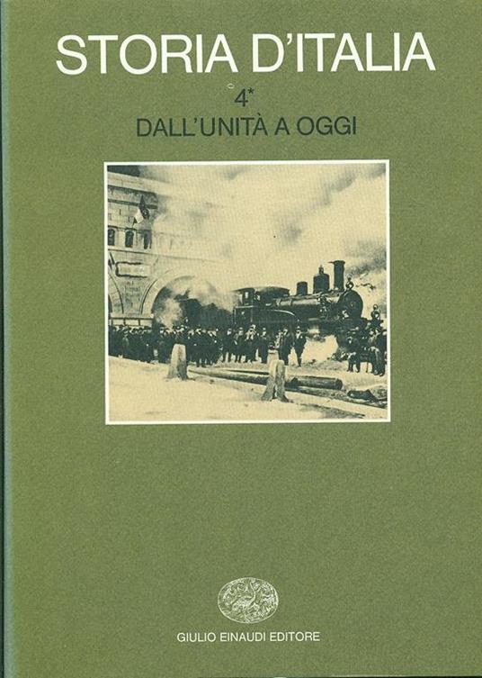 Storia d'Italia. Vol. 4\1: Dall'Unità a oggi. La storia economica.... - 5