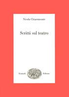Scritti sul teatro - Nicola Chiaromonte - copertina