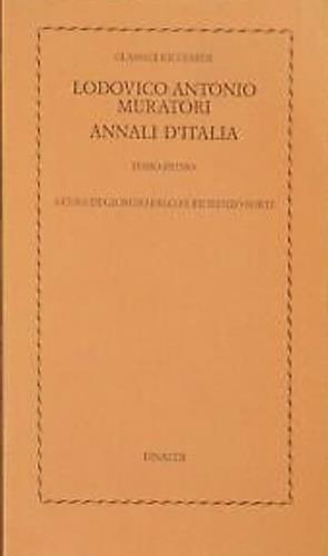 Annali d'Italia. Scelta - Lodovico Antonio Muratori - copertina