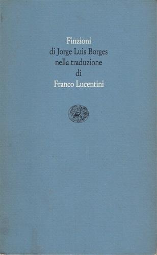 Finzioni (1935-1944) - Jorge Luis Borges - copertina