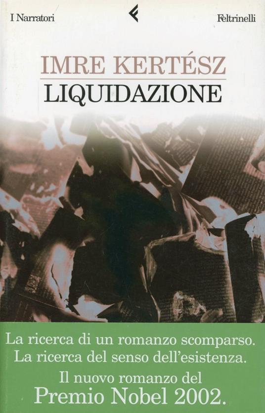 Liquidazione - Imre Kertész - copertina