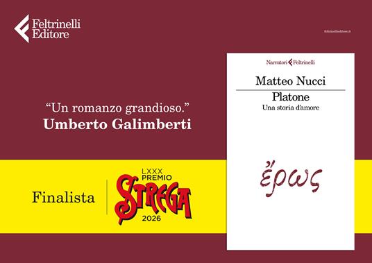 Platone. Una storia d'amore - Matteo Nucci - 2